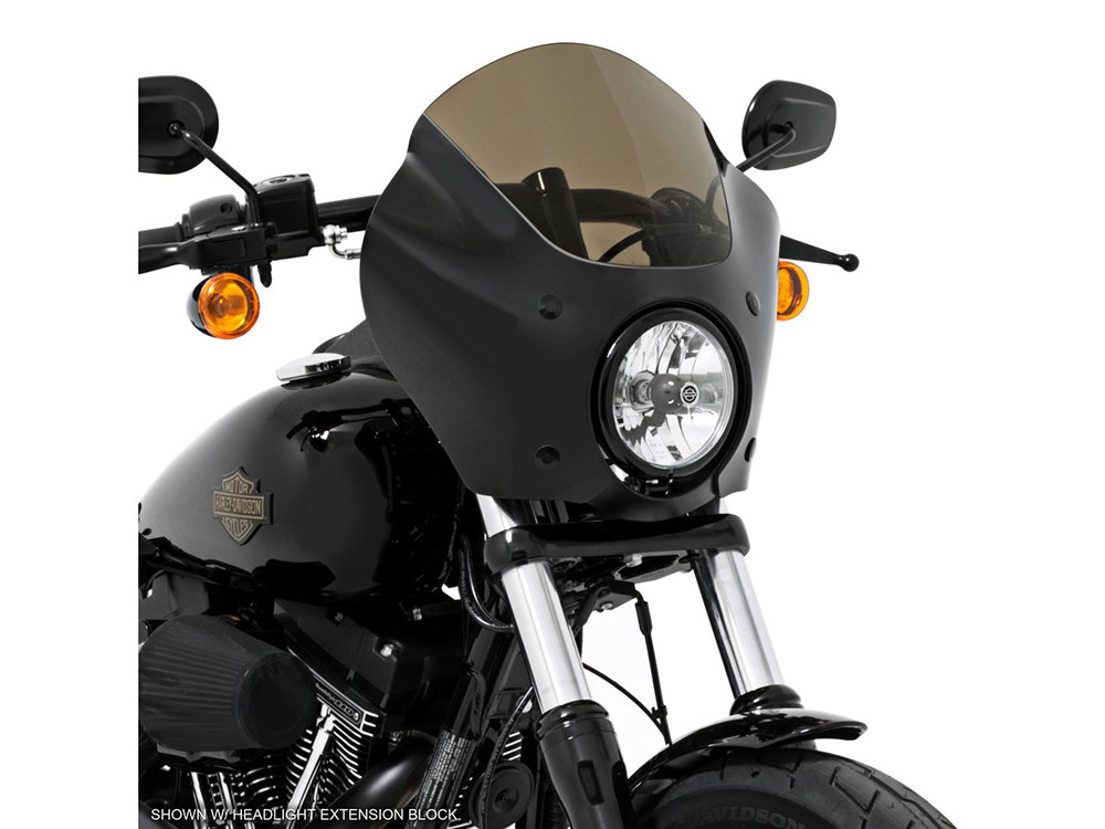 Memphis Shades Gauntlet Quarter Fairing. Fits Most Dyna 1991-2017 & Most Sportster 1987-2021