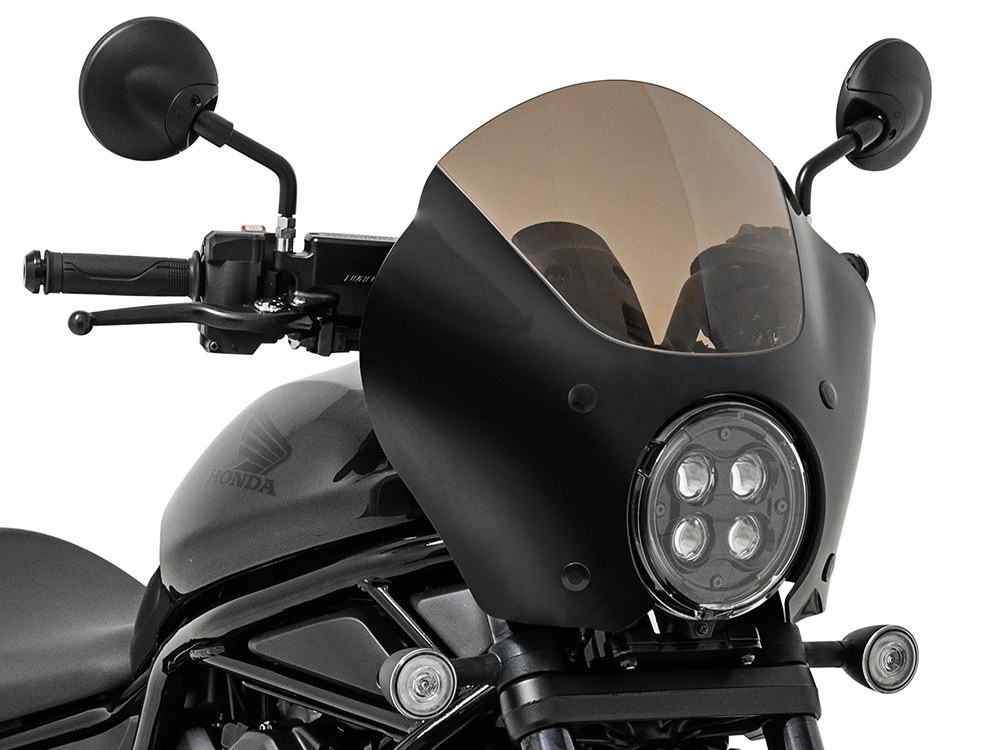 Memphis Shades Gauntlet Quarter Fairing. Fits Honda CMX / Rebel 1100cc 2021up.