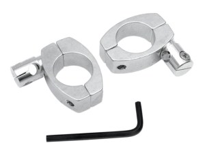 Memphis Shades 1-1/4in. Handlebar Clamps. Fits Memphis Shades Handlebar Mount Windshield. Memphis Shades 1-1/4in. Handlebar Clamps. Fits Memphis Shades Handlebar Mount Windshield.
