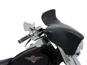 Memphis Shades Spoiler Windshield for Memphis Shades Batwing Fairing. 5in. High, Dark Black. Memphis Shades Spoiler Windshield for Memphis Shades Batwing Fairing. 5in. High, Dark Black.