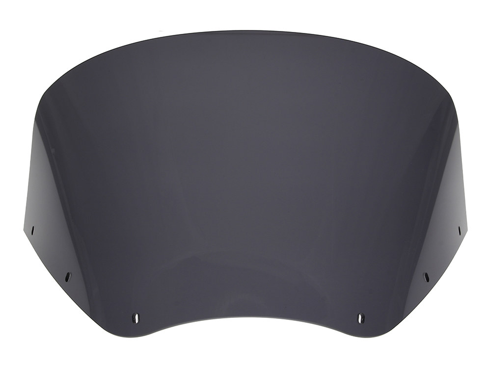 Memphis Shades Road Warrior Windshield – 9in. Dark Black Smoke