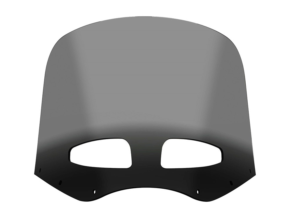 Memphis Shades Vented Road Warrior Windshield – 13in. Black Smoke