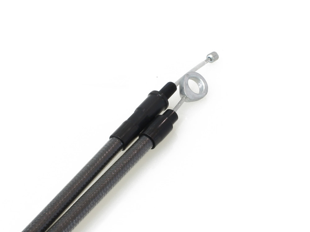 Magnum Shielding 75in. Clutch Cable – Black Pearl. Fits 5Spd Big Twin 1987-2006