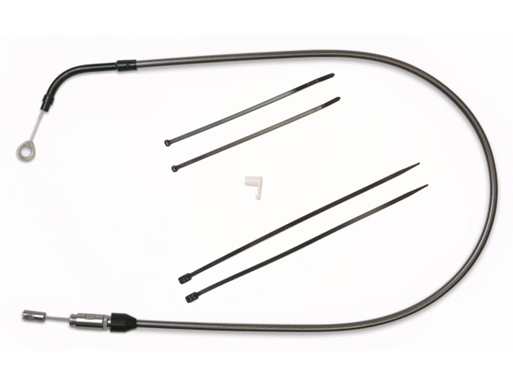 Magnum Shielding 43in. Quick Connect Upper Clutch Cable – Black Pearl. Fits Most Touring 2021-2024