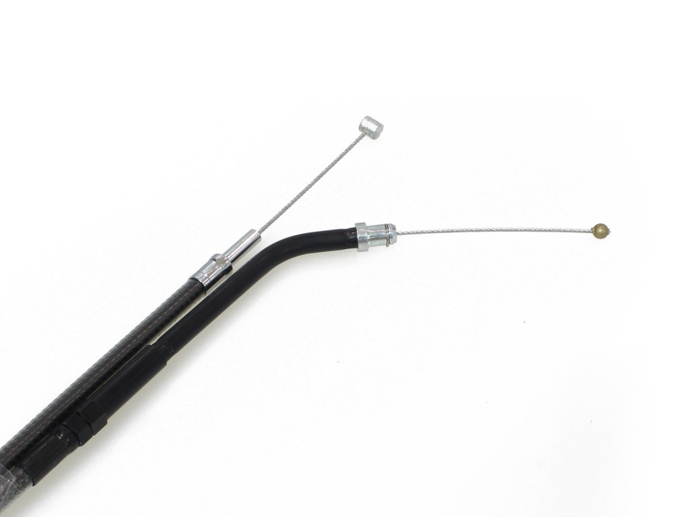 Magnum Shielding 32in. Throttle Cable – Black Pearl. Fits Sportster 2007-2021.