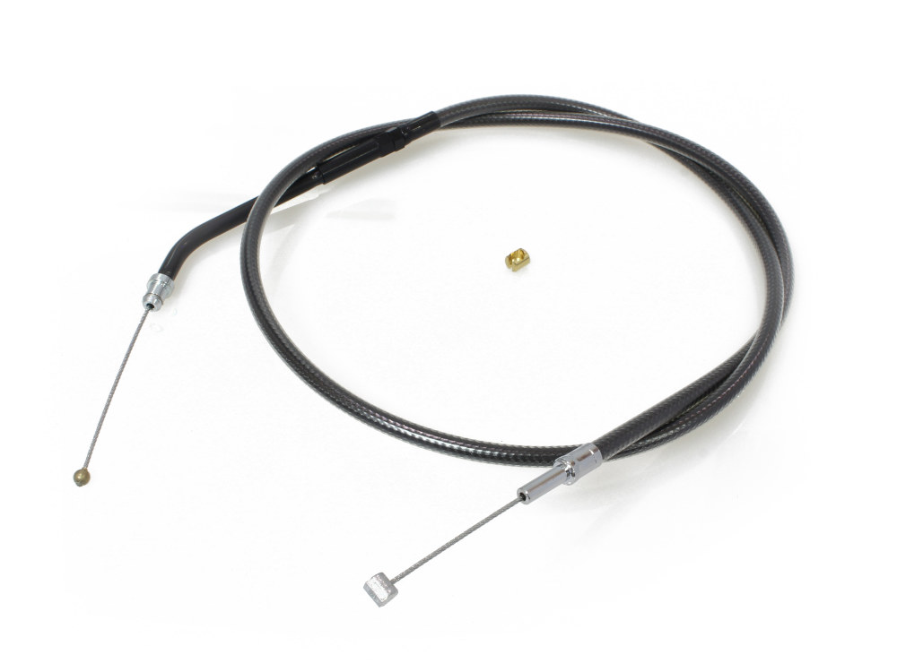 Magnum Shielding 36in. Throttle Cable – Black Pearl. Fits Sportster 2007-2021.