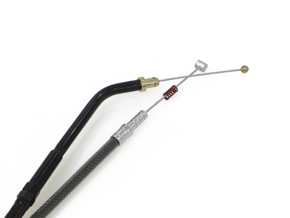 Magnum Shielding 34in. Idle Cable – Black Pearl. Fits Sportster 2007-2021.