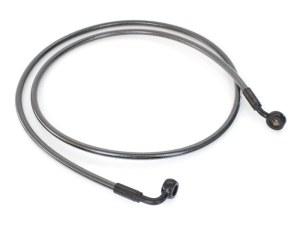 Magnum Shielding 54in. E-Z Align Front Brake Line with 7/16in. x 35 Degree Banjo – Black Pearl. Magnum Shielding 54in. E-Z Align Front Brake Line with 7/16in. x 35 Degree Banjo – Black Pearl.