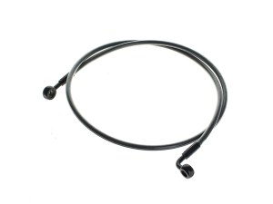 Magnum Shielding 48in. E-Z Align Front Brake Line with 7/16in. x 180 Degree Banjo – Black Pearl Magnum Shielding 48in. E-Z Align Front Brake Line with 7/16in. x 180 Degree Banjo – Black Pearl