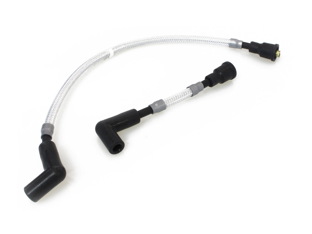Magnum Shielding Ignition Leads – Sterling Chromite. Fits Softail 1984-1999, Dyna 1991-1998 & 4Spd Big Twin 1965-1986