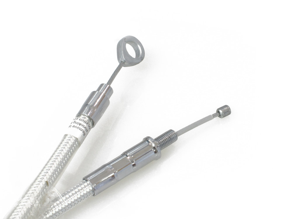 Magnum Shielding 69in. Clutch Cable – Sterling Chromite. Fits Sportster 1986-2003.