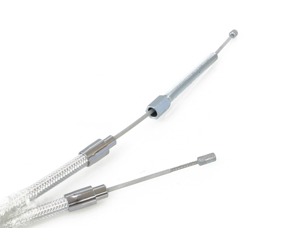 Magnum Shielding 47in. Clutch Cable – Sterling Chromite. Fits Sportster 1971-Early 1984.