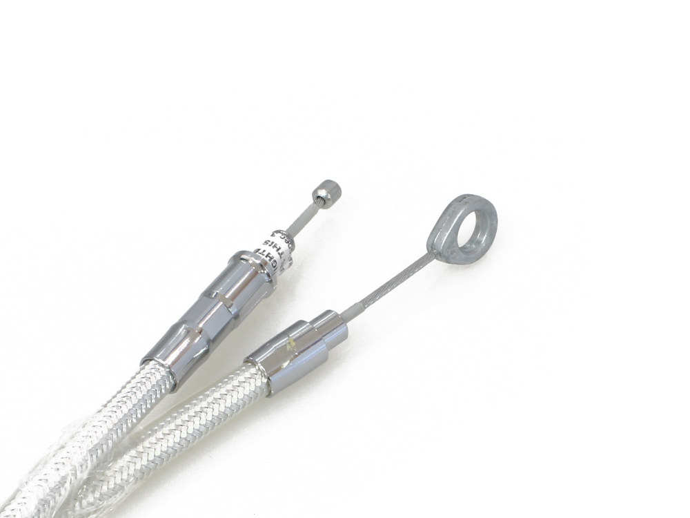 Magnum Shielding 53in. Clutch Cable – Sterling Chromite. Fits Sportster 1986-2003.