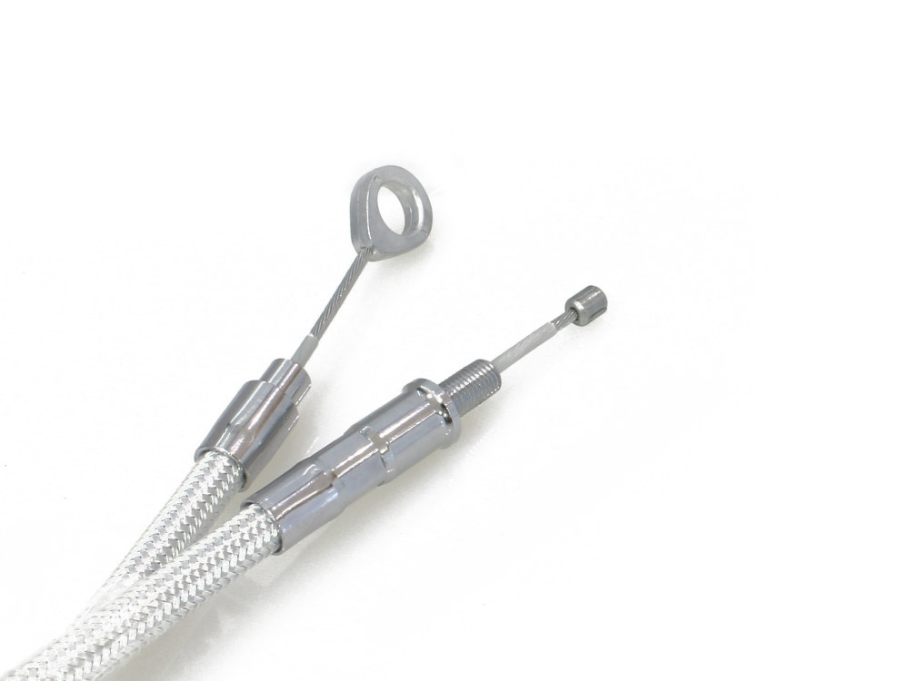 Magnum Shielding 63in. Clutch Cable – Sterling Chromite. Fits Sportster 2004-2021