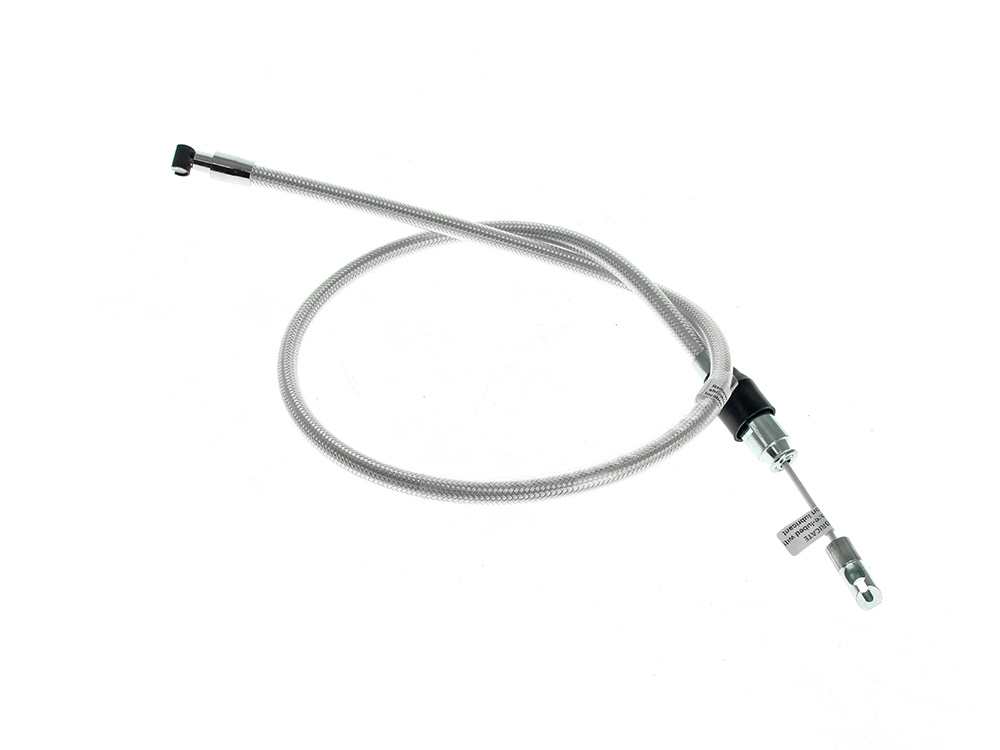 Magnum Shielding 34in. Quick Connect Upper Clutch Cable – Sterling Chromite. Fits Softail 2025up