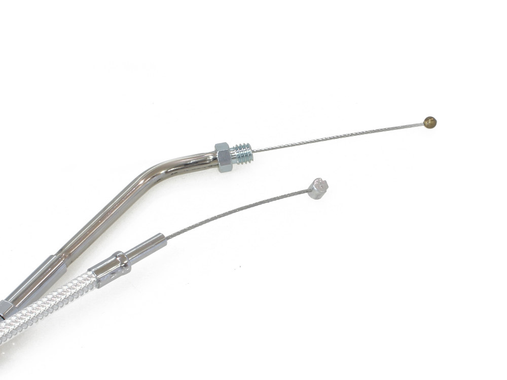 Magnum Shielding 30in. Throttle Cable – Sterling Chromite. Fits Sportster 1988-1995.