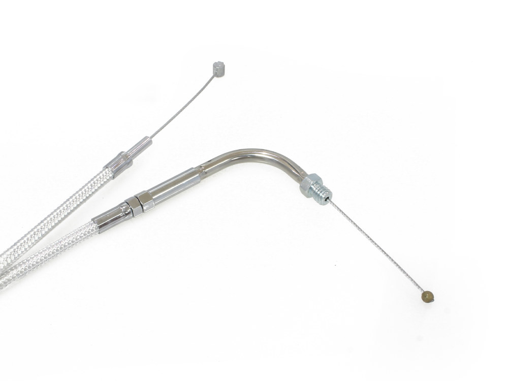 Magnum Shielding 36in. Throttle Cable – Sterling Chromite. Fits Big Twin 1990-1995.