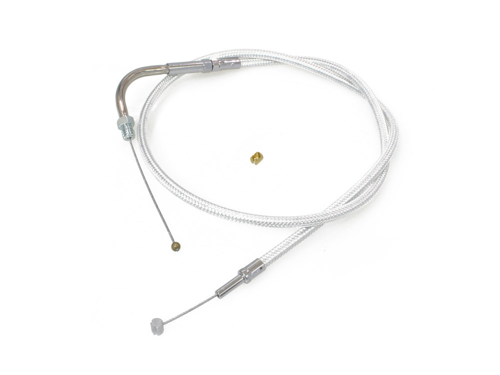 Magnum Shielding 36in. Throttle Cable – Sterling Chromite. Fits Big Twin 1990-1995.