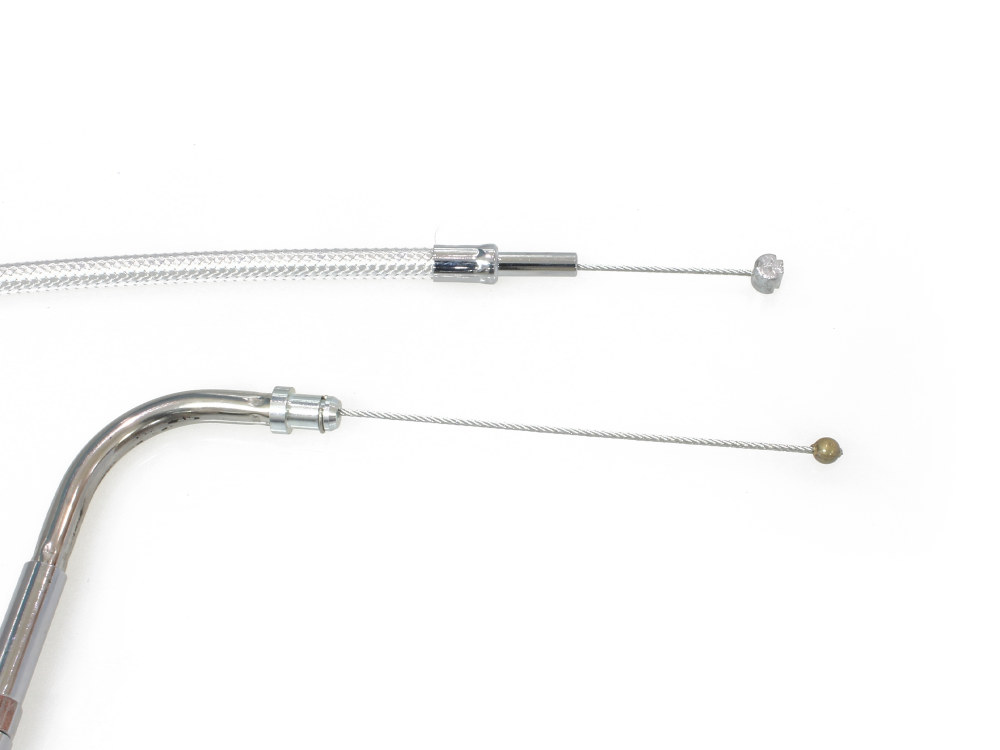 Magnum Shielding 30-3/4in. Throttle Cable – Sterling Chromite. Fits Big Twin 1996-2017.