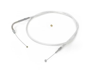 Magnum Shielding 42-1/2in. Throttle Cable – Sterling Chromite. Fits Big Twin 1996-2001 with Magnetti Marelli EFI Magnum Shielding 42-1/2in. Throttle Cable – Sterling Chromite. Fits Big Twin 1996-2001 with Magnetti Marelli EFI