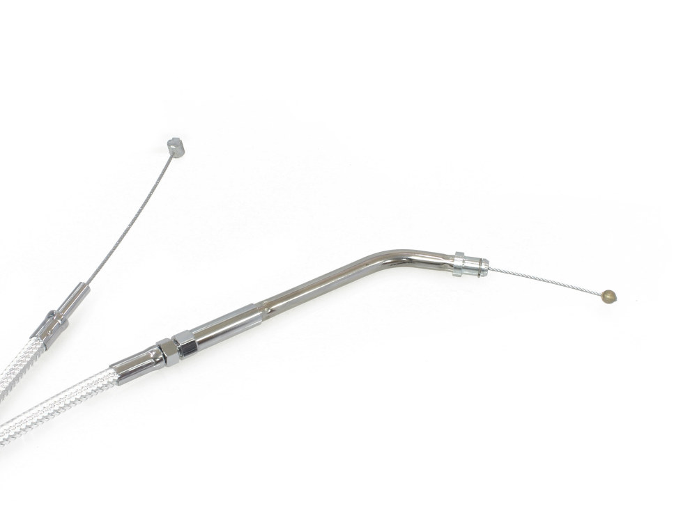 Magnum Shielding 30in. Throttle Cable – Sterling Chromite. Fits Sportster 2007-2021.