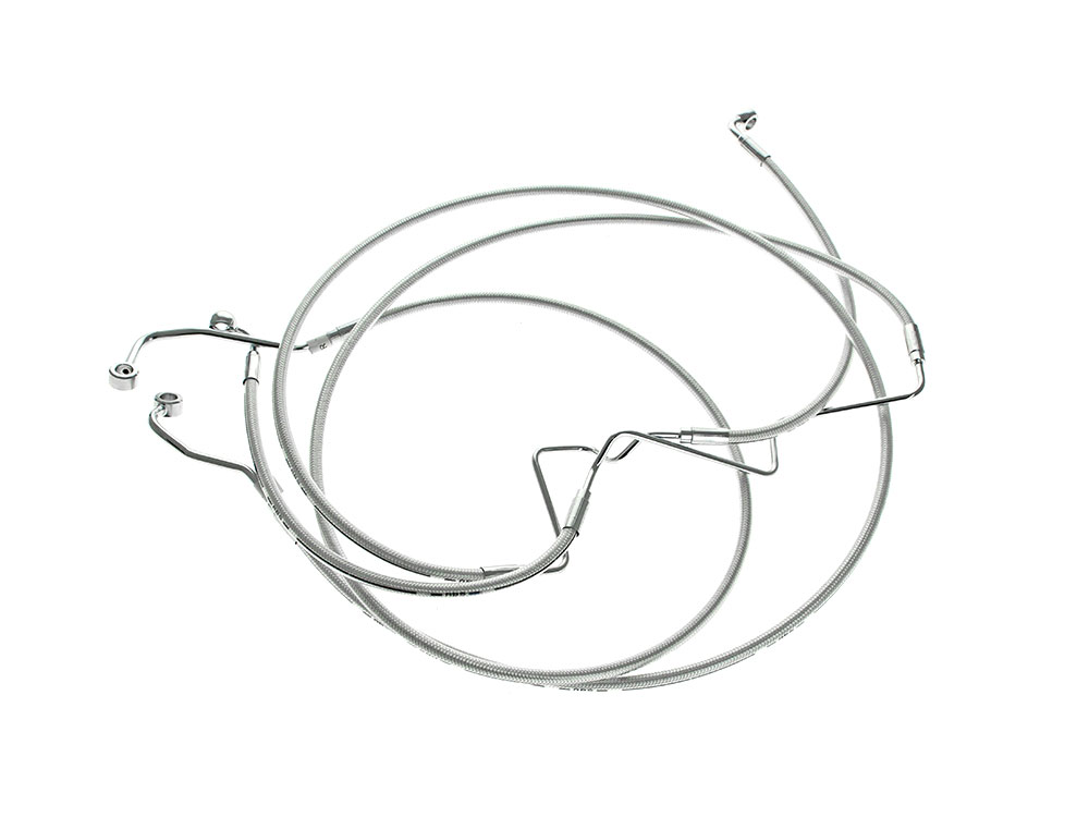 Magnum Shielding Lower Front Brake Line – Sterling Chromite. Fits Ultra Limited 2024up