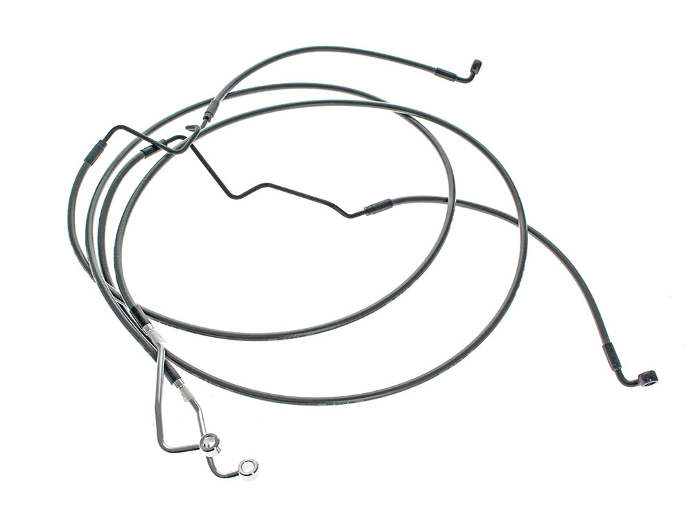 Magnum Shielding Lower Front Brake Line – Black Pearl. Fits Ultra Limited 2024up