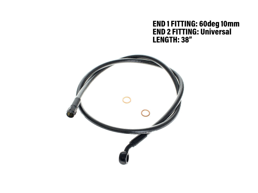 BP Top Brake Line; 38