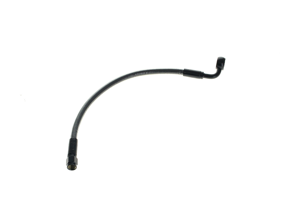 Magnum Shielding 11in. Upper Front Brake Line with 10mm x 90 Degree Banjo – Black Pearl.