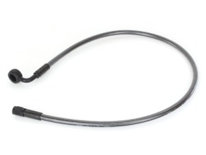 Magnum Shielding 26in. Upper Front Brake Line with 12mm x 90 Degree Banjo – Black Pearl. Magnum Shielding 26in. Upper Front Brake Line with 12mm x 90 Degree Banjo – Black Pearl.