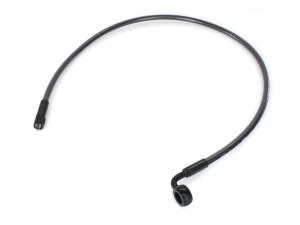 Magnum Shielding 28in. Upper Front Brake Line with 12mm x 90 Degree Banjo – Black Pearl. Magnum Shielding 28in. Upper Front Brake Line with 12mm x 90 Degree Banjo – Black Pearl.