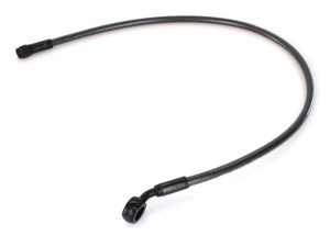Magnum Shielding 24in. Upper Front Brake Line with 12mm x 35 Degree Banjo – Black Pearl. Magnum Shielding 24in. Upper Front Brake Line with 12mm x 35 Degree Banjo – Black Pearl.