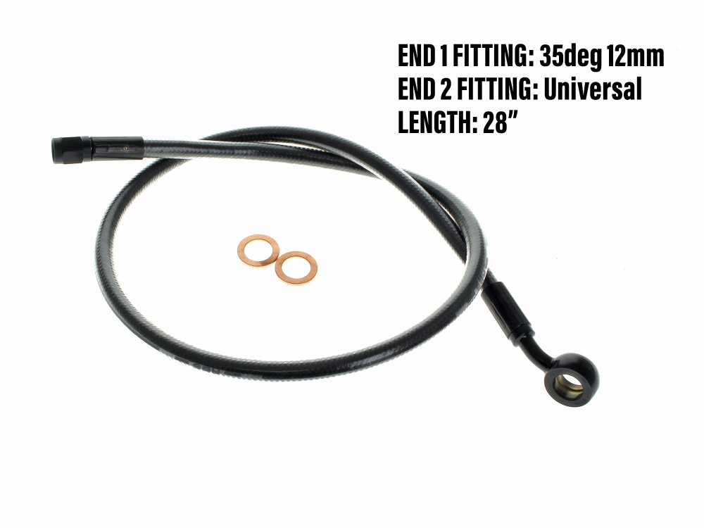 BP Top Brake Line; 28