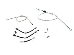 Magnum Shielding Sterling Chromite Cable Kit. Suits 12in. Ape Hangers on Breakout 2018-2024 Magnum Shielding Sterling Chromite Cable Kit. Suits 12in. Ape Hangers on Breakout 2018-2024
