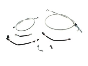 Magnum Shielding Sterling Chromite Cable Kit. Suits 14in. Ape Hangers on Breakout 2018-2024 Magnum Shielding Sterling Chromite Cable Kit. Suits 14in. Ape Hangers on Breakout 2018-2024