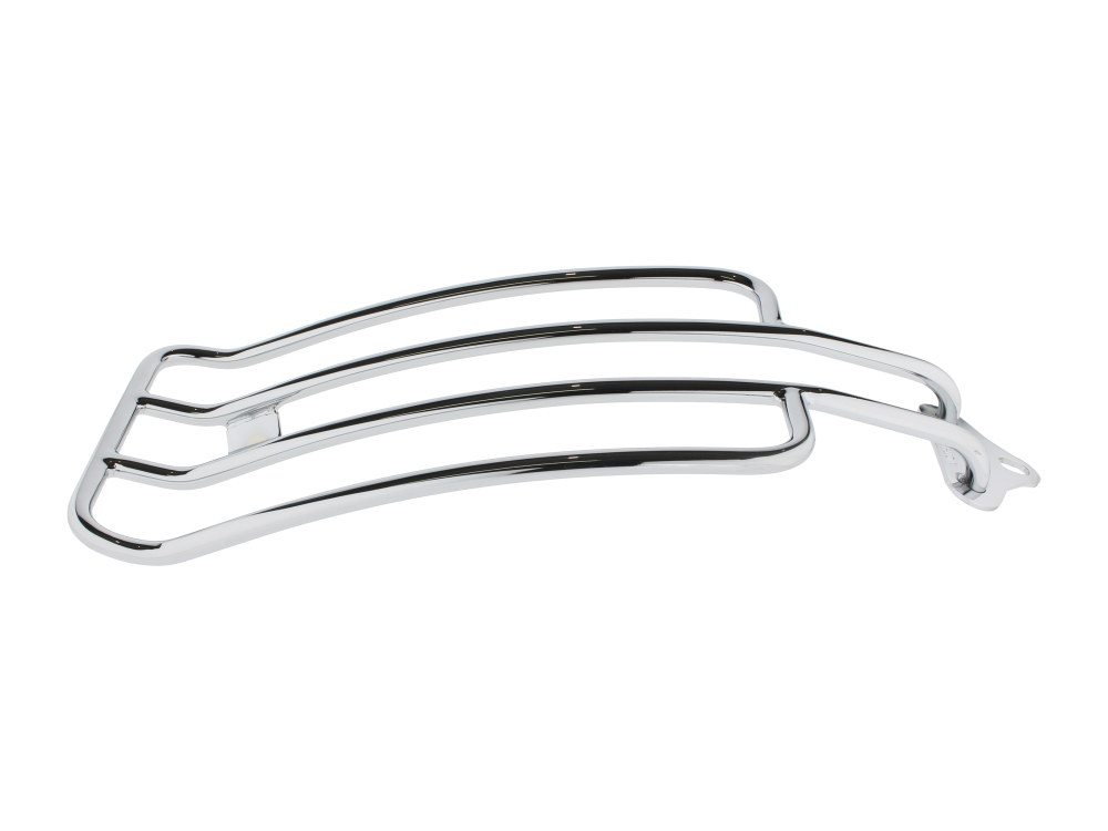 Motherwell Products Solo Seat Luggage Rack – Chrome. Fits Street Bob 2018up & Standard 2020up