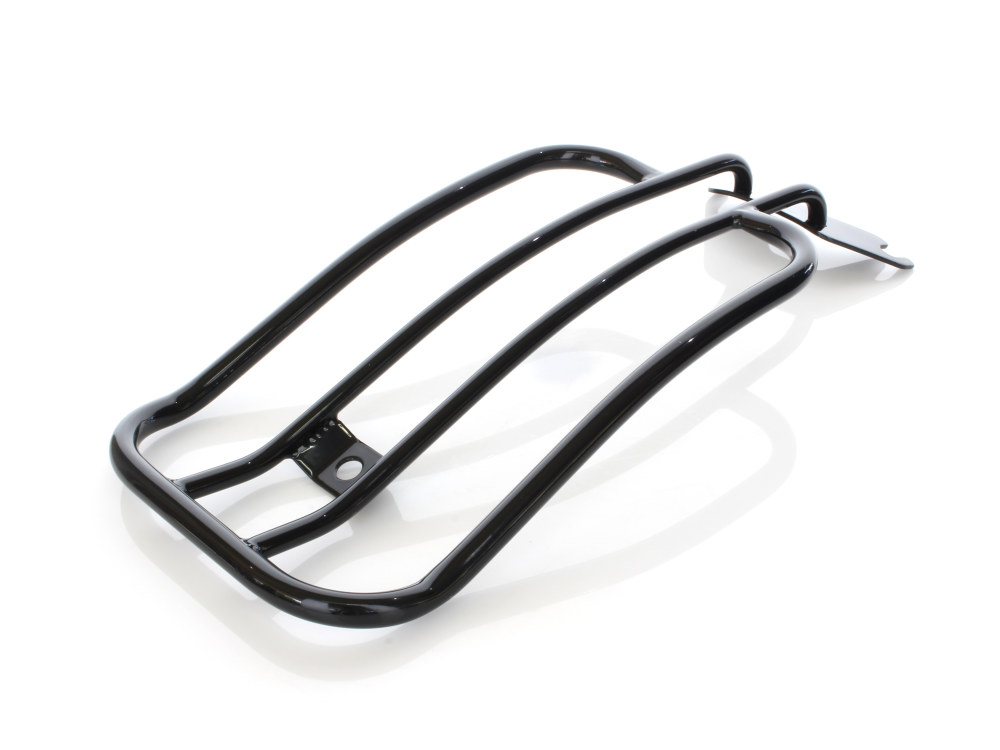 Motherwell Products Solo Seat Luggage Rack – Gloss Black. Fits Deluxe 2018-2020 & Heritage Classic 2018up