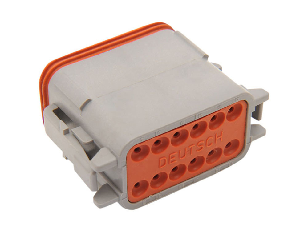 Deutsch Plug; 12-Wire Grey