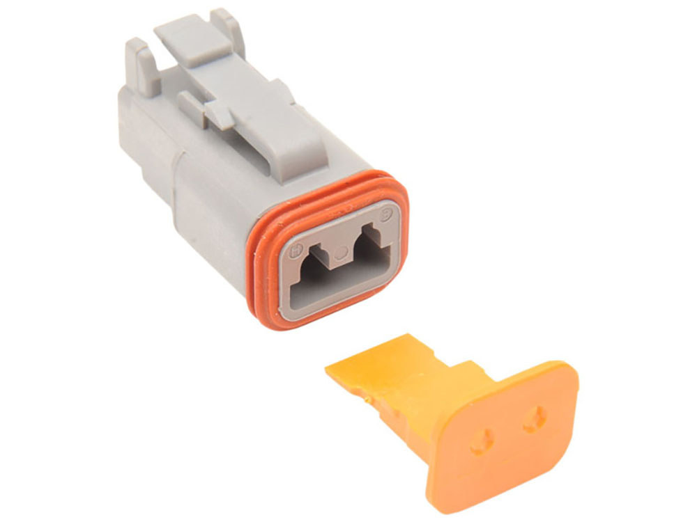 Deutsch Plug; 2-Wire Grey