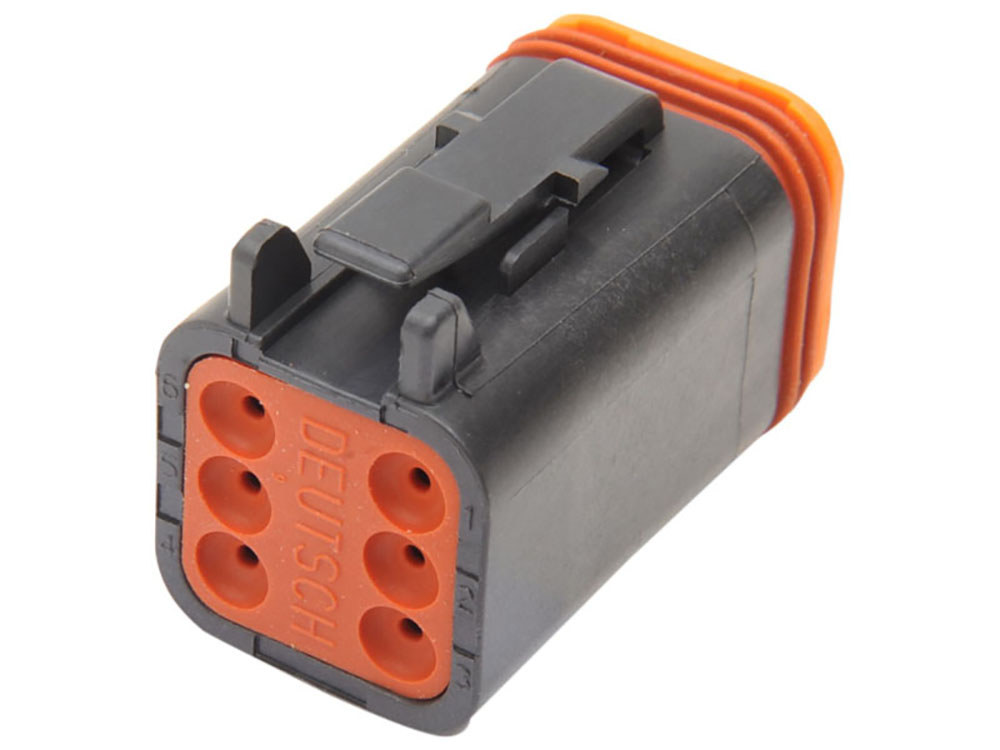 Deutsch Plug; 6-Wire Blk
