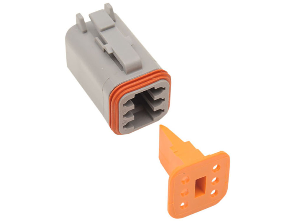 Deutsch Plug; 6-Wire Grey