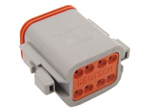Deutsch Plug; 8-Wire Grey Deutsch Plug; 8-Wire Grey