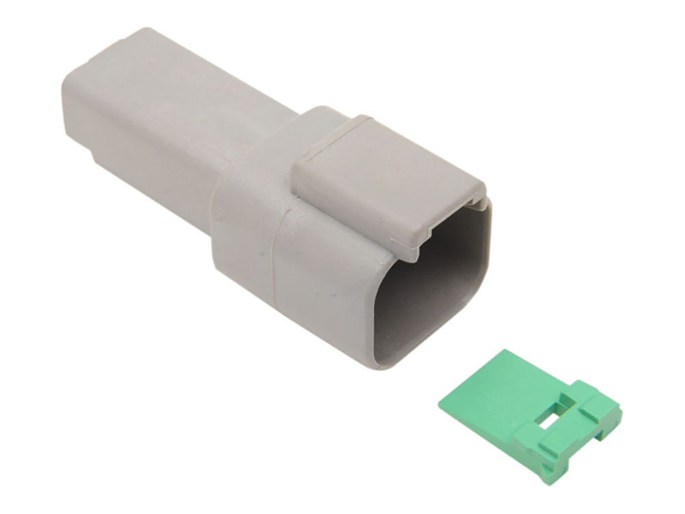 Deutsch Receptacle; 2-Wire Grey