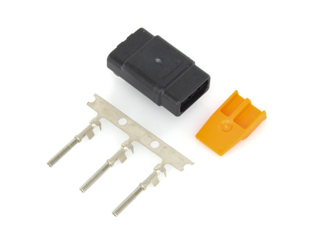Deutsch DTM 3-Position Black Plug