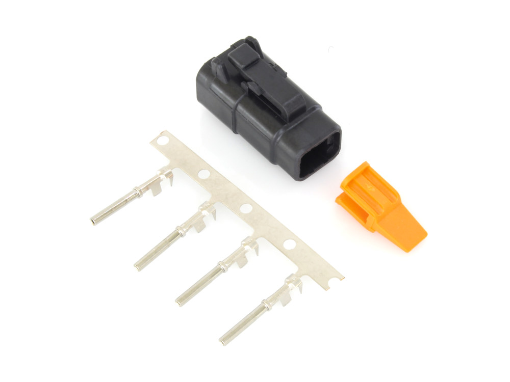 Deutsch DTM 4-Position Black Plug
