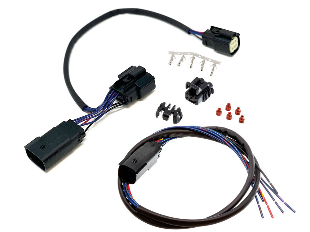 Namz Custom Cycle Products Tour Pack Wiring Installation Kit with Quick-Disconnect. Fits CVO Touring 2023up & Street Glide & Road Glide 2024up