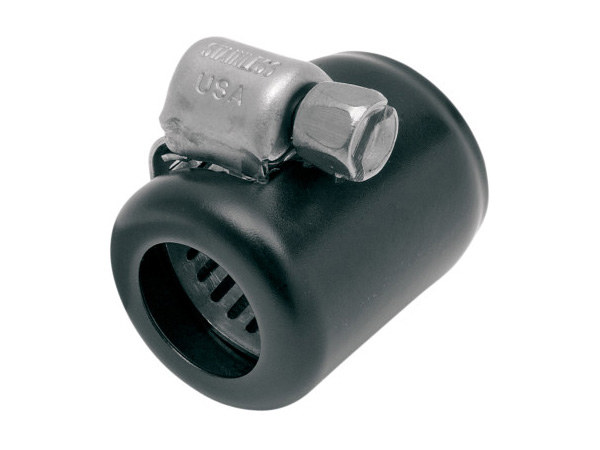 Hose Clamp Ends; 3/8%27%27 Blk