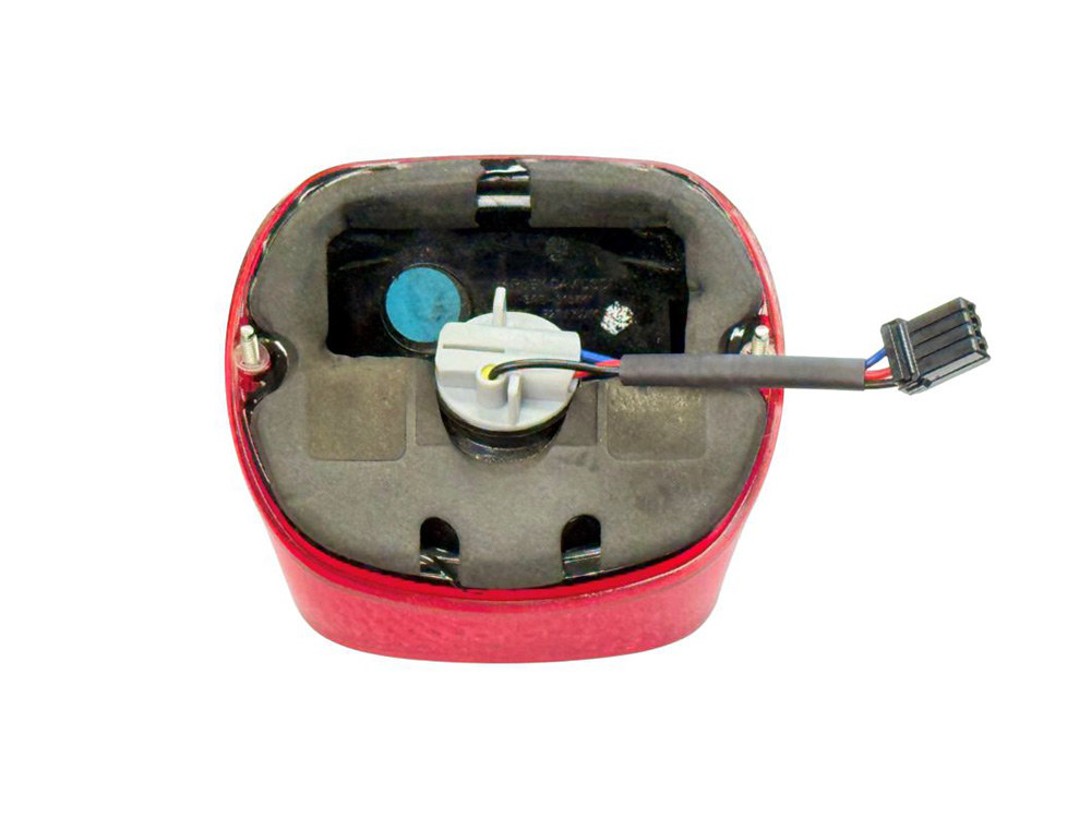 Namz Custom Cycle Products Taillight Socket with Wiring Pigtail & Connector. Fits most Big Twin & Sportster Late 2003up