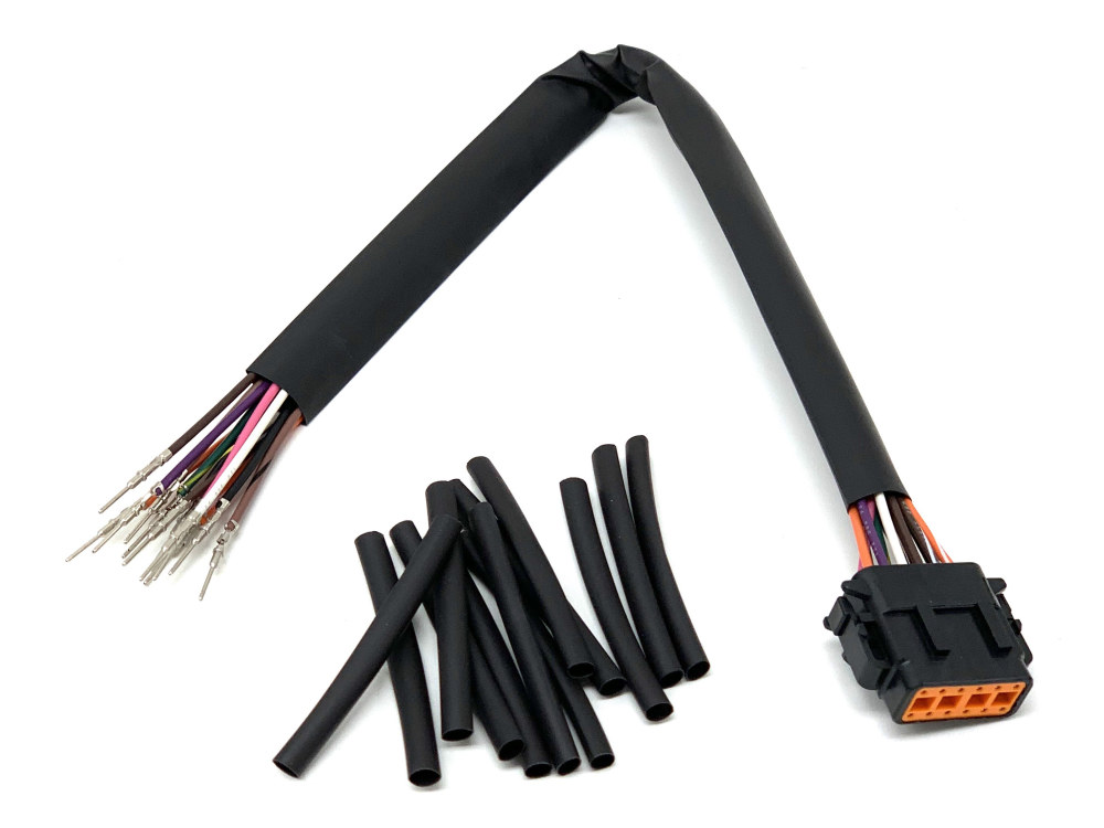 Namz Custom Cycle Products Speedometer & Instrument Extension Harness. Fits Sportster & Dyna 1999-2006 & Street Bob 2006-2011 and Low Rider 2009-2011