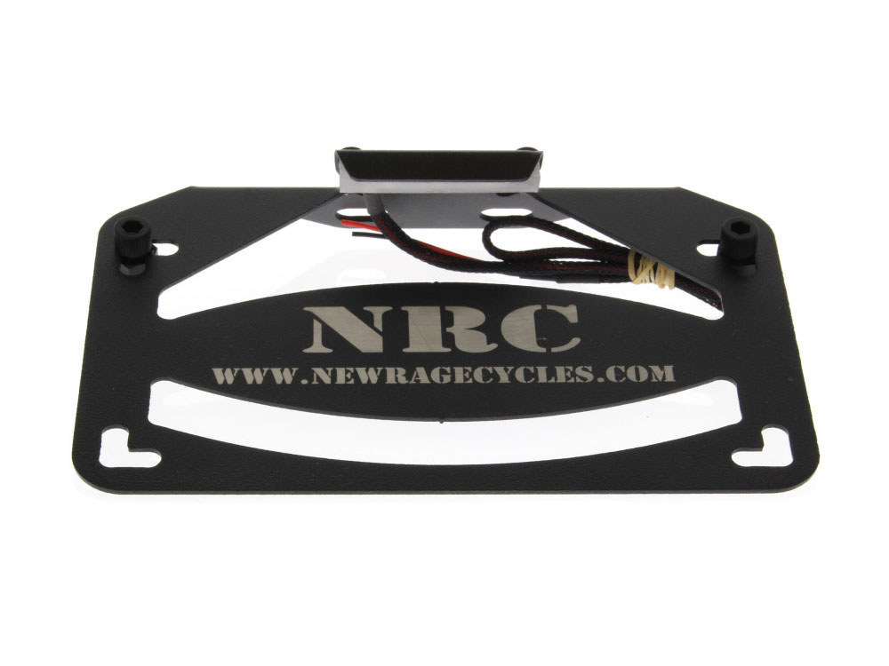 New Rage Cycles Replacement Number Plate Bracket Assembly. Fits NRC-HD500FE.